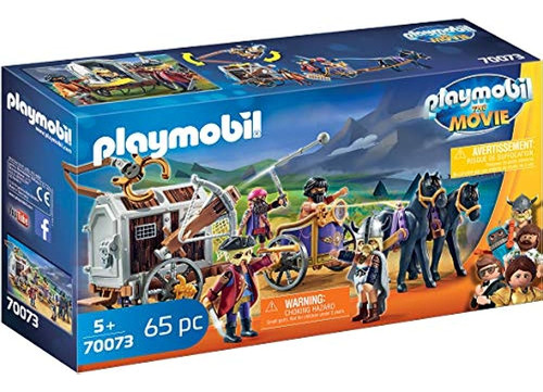 Playmobil La Película Charlie Con Prison Wagon