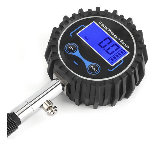 Medidor De Presión De Neumáticos Digital Lcd De 200 Psi, Gom