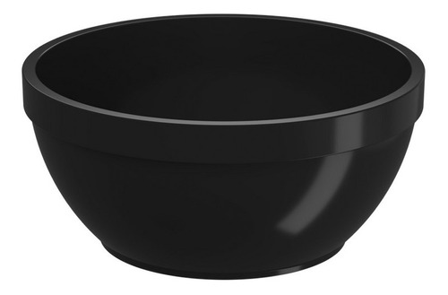 Bowl Cumbuca Tigela Sopa Caldo Missoshiro Coza Cor Preto