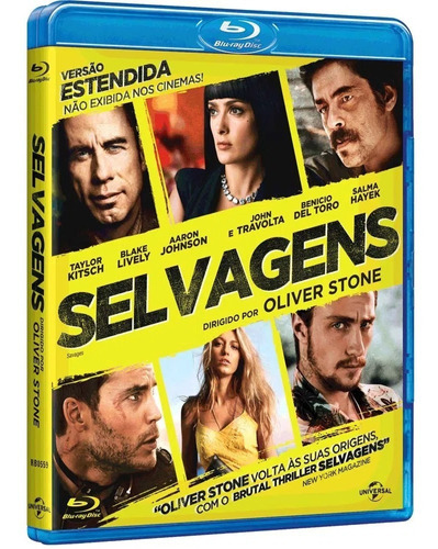 Blu-ray Selvagens - Oliver Stone - Original & Lacrado