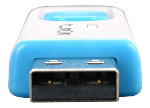 Imagen 5 de 8 de Memoria USB Adata Classic C008 32GB 2.0 blanco y azul