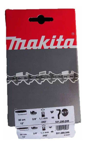 Corrente Para Eletrosserra Makita Uc3041a/uc3020a