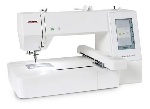 comprar Máquina Bordadora Doméstica Janome Mc400e Memory Craft