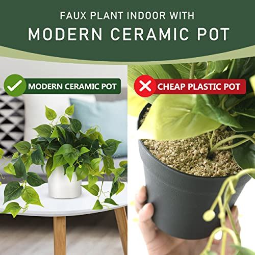 Planta Artificial En Maceta - Plantas Decorativas De Pothos