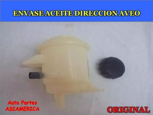 Envase Aceite Dirección / Hidráulica Chevrolet Aveo Original