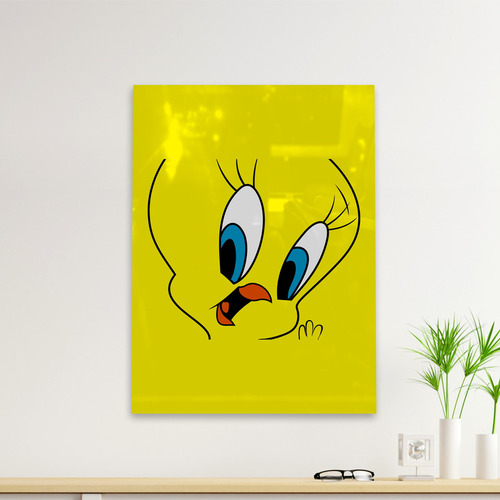 Cuadro Deco Tweety Face (d0723 Boleto.store)