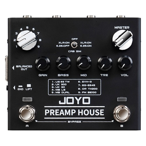Amplificador De Efectos De Guitarra Joyo R-15 Preamp House
