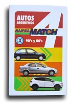 Comprar Naipes Match 4 Autos Argentinos 90's Y 00's Colección Naipes Match 4 - Autos De 90 A 2000