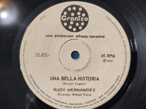 Vinilo Single De Rudy Hernandez - Verano Loco ( C140
