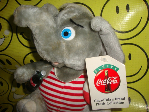 Coca Cola Elefante Con Botella Peluche Playa