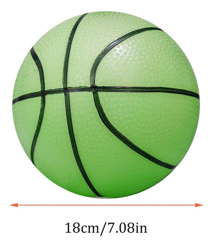 Baloncesto Que Brilla En La Oscuridad Baloncesto Luminoso Bo