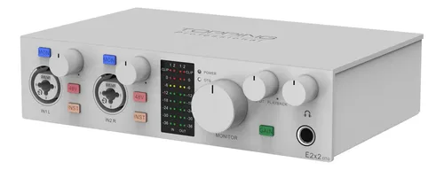 Interface De Áudio Usb Otg Topping E2x2 Para Pc/celular