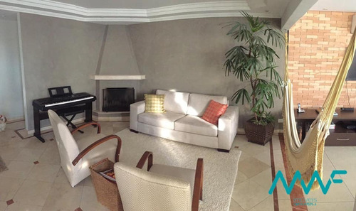 Linda Casa Com Sala Ampliada No Tamboré 04 Com Sótão! - 1629