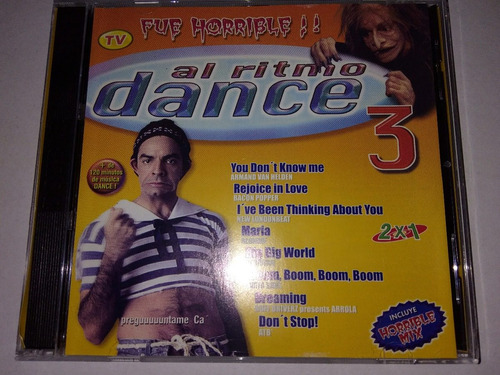 Al Ritmo Dance 3 Electrostat Cd Doble Nac Ed 1999 