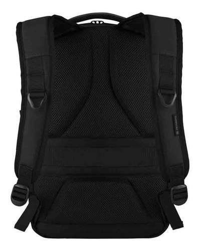 Mochila Vx Sport Evo Compact Backpack Negro, Victorinox Color Negro Diseño De La Tela Liso