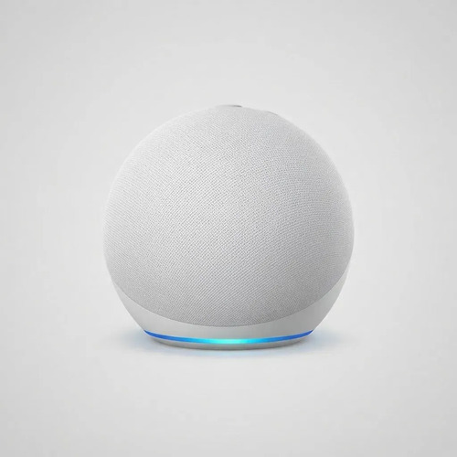 Echo Dot 5 Geração Com Alexa Amazon Cor Branco/Gelo