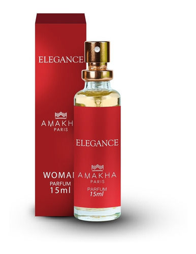 Perfume Elegance -amakha Paris 15ml -excelente P/bolso