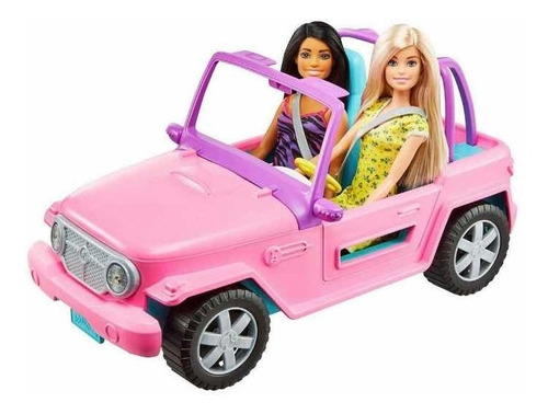 Auto Barbie Incluye Dos Barbies Mattel Entrega Inmediata 