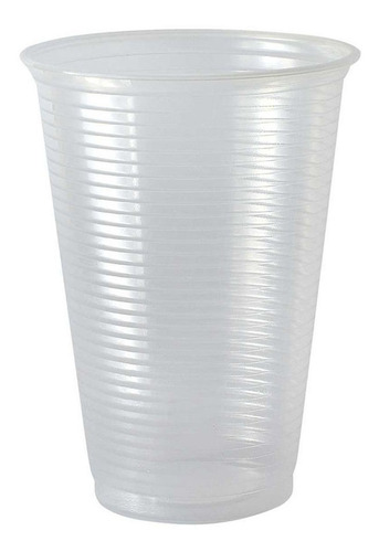 Vaso desechable de plástico Totalplast Transp, 500 ml, 50 onzas