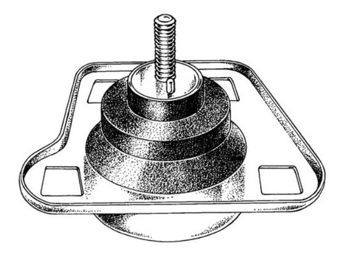 Soporte Motor Delant. Hidr. Ford Fiesta- Courier 96/ Rg 3541