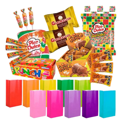 Combo 3 - Golosinas Cumpleaños - Radikcandy - 30 Chicos