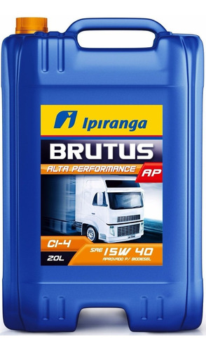 Óleo Ipiranga 15w40 Ci-4 Brutus Alta Performance 20 Litros