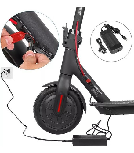 Cargador Scooter Electrico Para Xiaomi Segway 42v De Salida