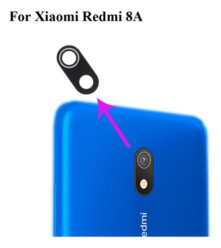 Mica Lente Visor Camara Trasera Xiaomi Redmi 8a Nuevo