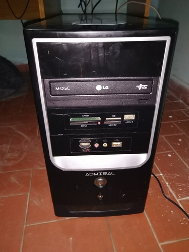 Pc Admiral Amd Athlon Ii X2,4gb Ram,320gb Hdd,dvd,windows 7 (Reacondicionado)
