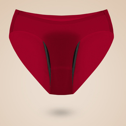 Ropa Interior De Algodón De Cintura Alta Para Mujer, Bragas