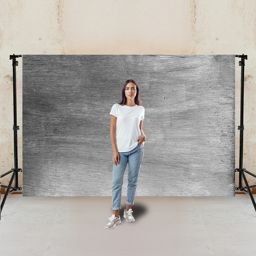 Fundo Fotográfico Textura Backdrop Em Tecido 1,50x2,20m Cor Textura - Ffh470