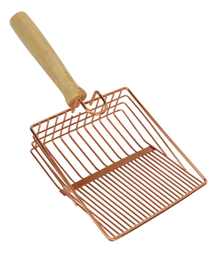 Recogedor De Excrementos De Gato, Mango Largo De Madera, Res