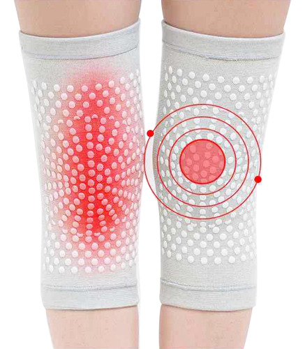 Rodillera Con Soporte Autocalentable, 2 Piezas