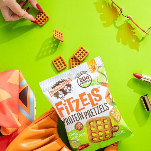 Snack Proteina Vegano Fitzels Protein 8 Bolsas Lenny