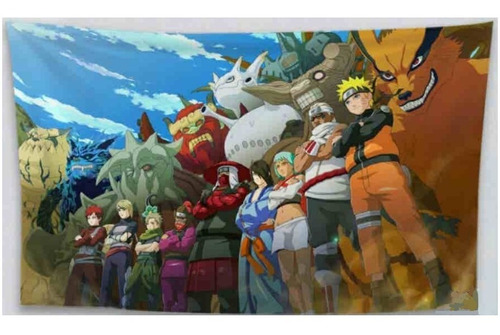 Bandera Naruto Uzumaki Serie Manga Anime Devil 1,60 X 1 M | MercadoLibre