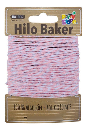 Imagen 1 de 5 de Hilo Bicolor Baker Twine X 10 Metros Varios Colores