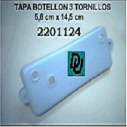 Tapa Ventilador Botellon Angosta 3 Tornillos 5.6cm X 14.5cm