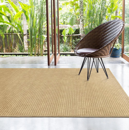 Tapete Chevron 04/32 Trigo 1,00x1,50m São Carlos