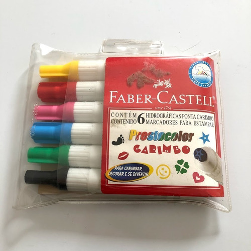 Canetinha Faber Castell Funcionando Carimbo Antigo Raro 90 S (Usado)