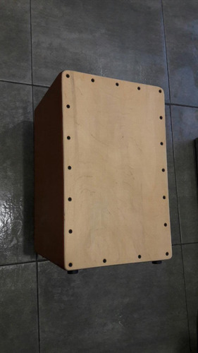 Imagen 2 de 4 de Cajon Flamenco Con Bordona Nacional Excelente Calidad