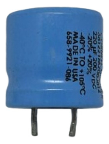 Capacitor Electrolítico Blindado 220mf X 200v 105°