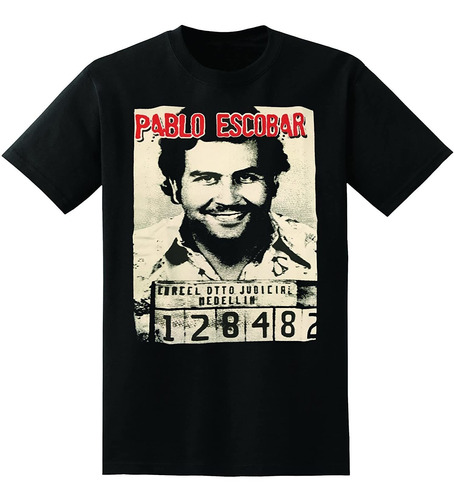 Camiseta Escobar Pablo De Estilo Divertido