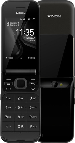 Nokia 2720 V Flip Dual SIM 4 GB black 512 MB RAM