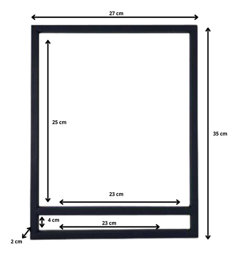 2 Suportes Prateleira Duplo Estilo Industrial Parede Banheir Preto