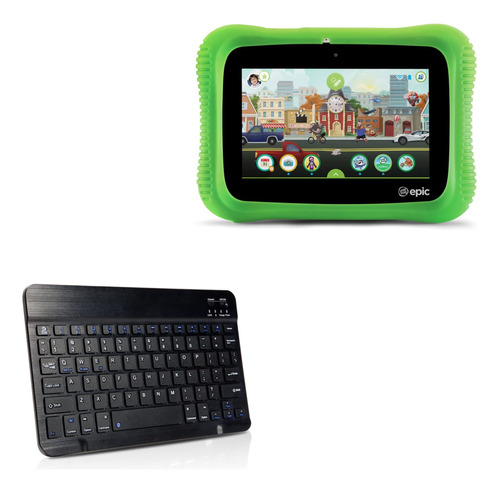 Boxwave Leapfrog Leappad Epic Teclado Acadamy Bluetooth Para