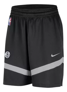 Shorts Hombre Nike Dri-fit Nba Brooklyn Nets Icon Practice
