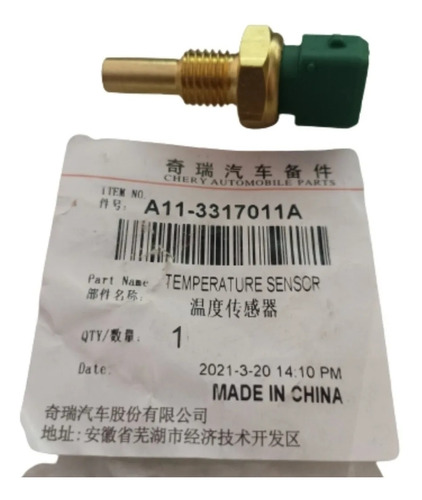 Sensor Valvula Temperatura Chery Orinoco Arauca X1 Qq A520