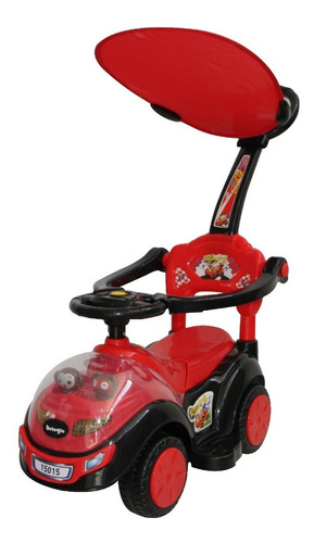 Imagen 2 de 9 de Correpasillo Musical Bebeglo Rs-15015-4 Rojo