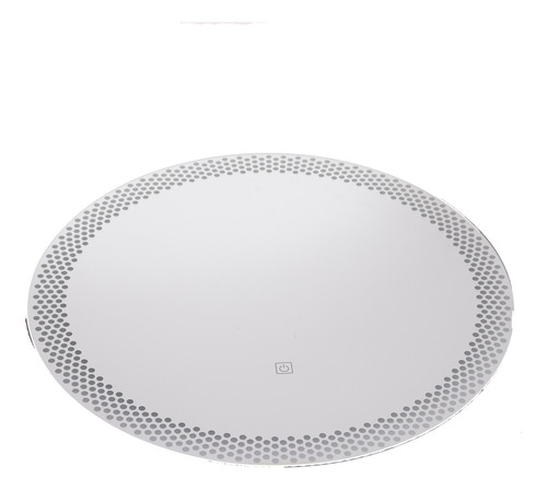 Espejo Circular Con Luz Led Blanca Para Baño Diámetro 58cm 