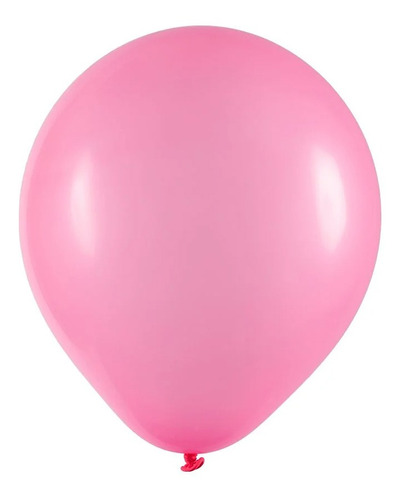 Balão De Festa Profissional Pink Nº16 40cm - 12 Un